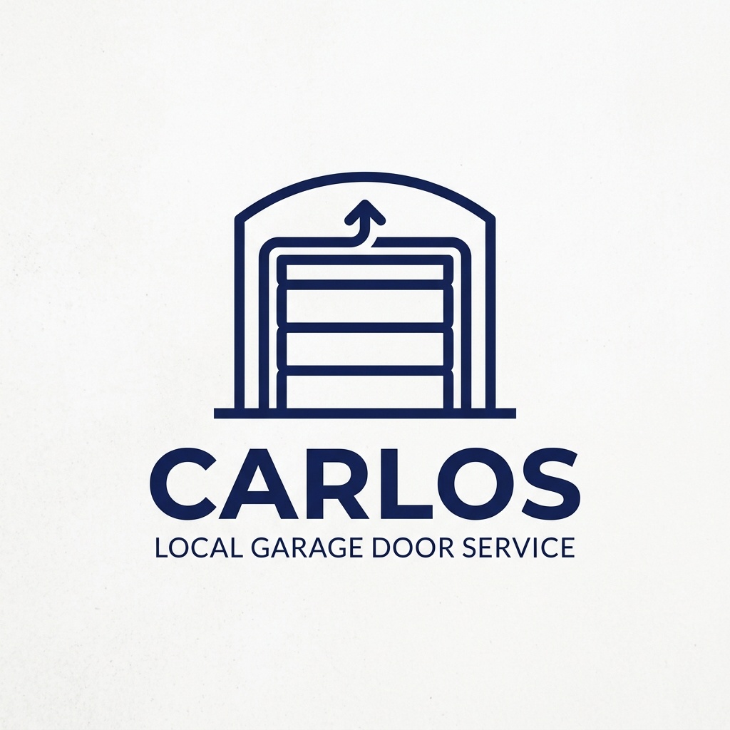 Carlos Local Garage Door Service Logo